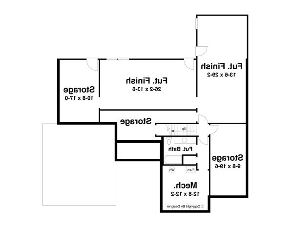 Lower Level image of DONOVAN House Plan